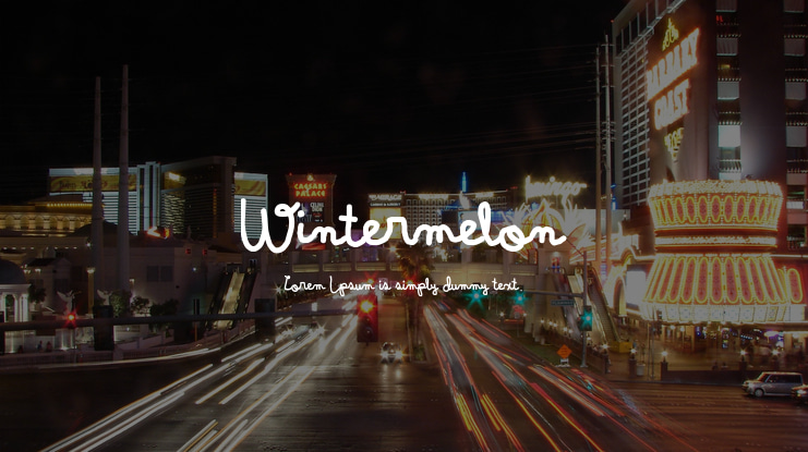 Wintermelon Font