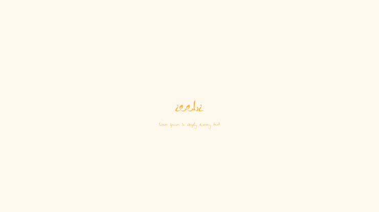 Zeebz Font