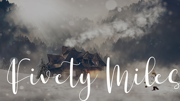Fivety Miles Font