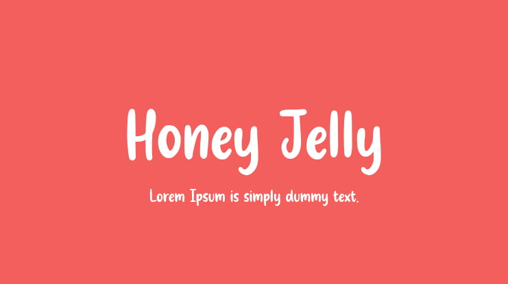 Honey Jelly Font