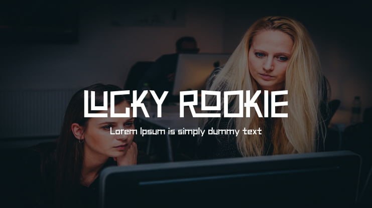 LuckyRookie Font