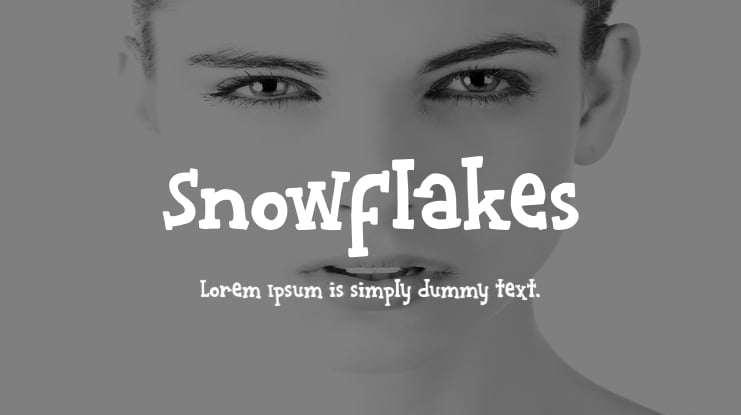 Snowflakes Font