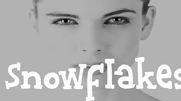 Snowflakes Font
