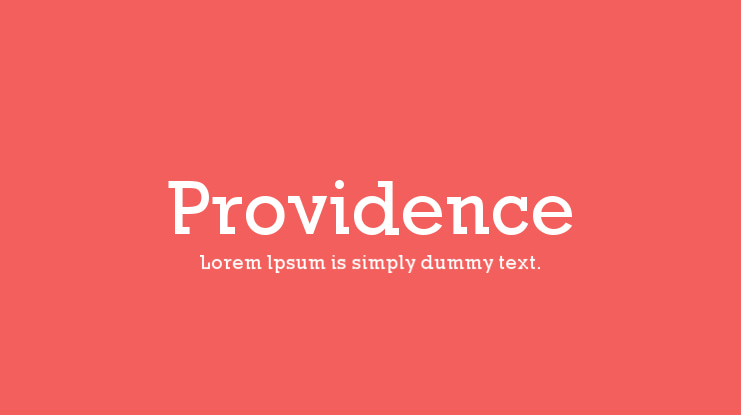 Providence Font