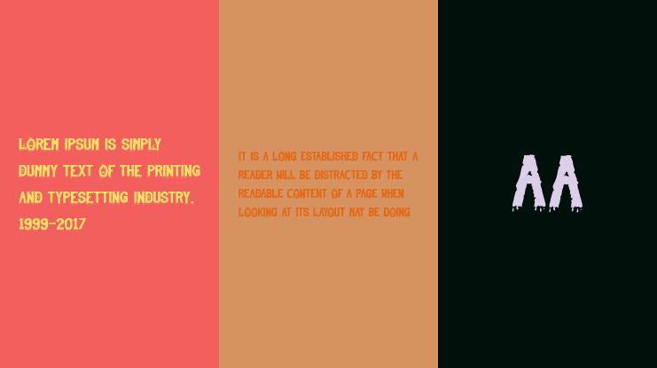 Scream Halloween Font