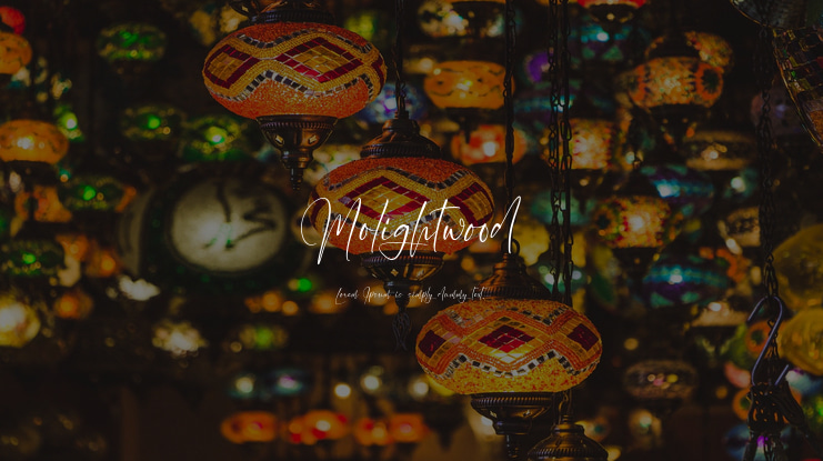 Molightwood Font