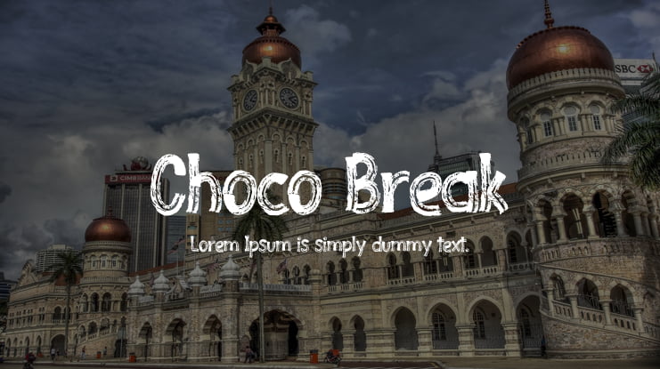 Choco Break Font