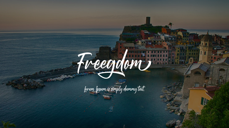 Freegdom Font