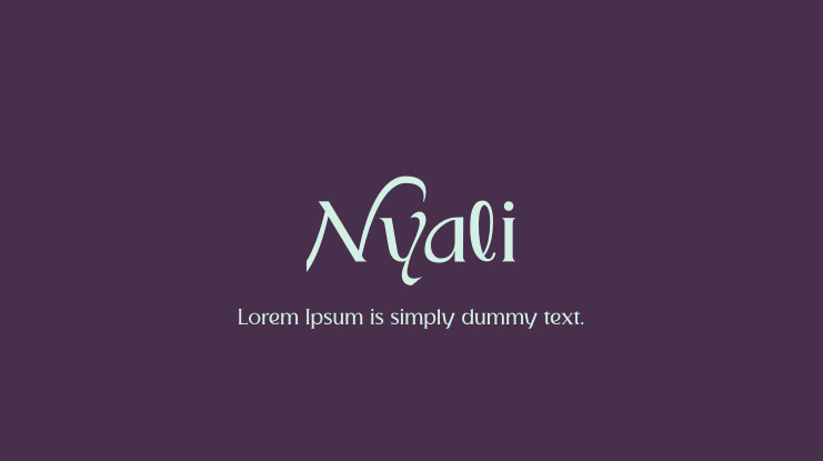 Nyali Font
