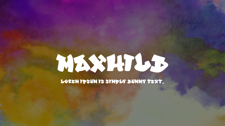 Maxhild Font