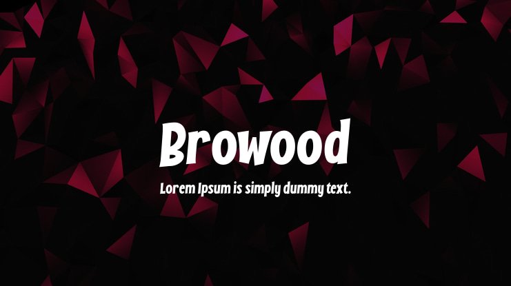 Browood Font