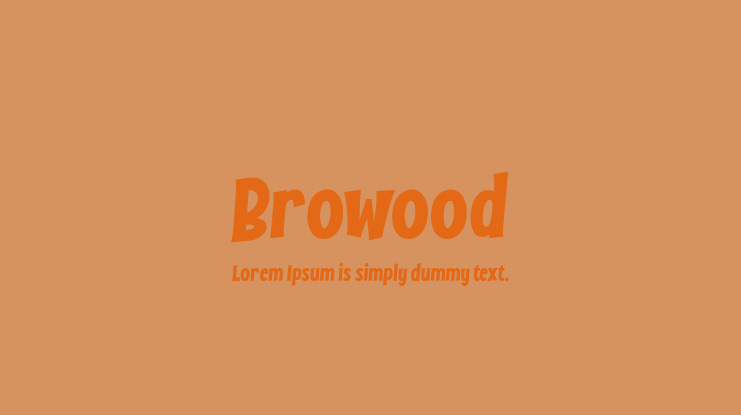Browood Font