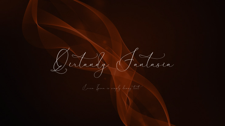 Qirtandy Fantasia Font