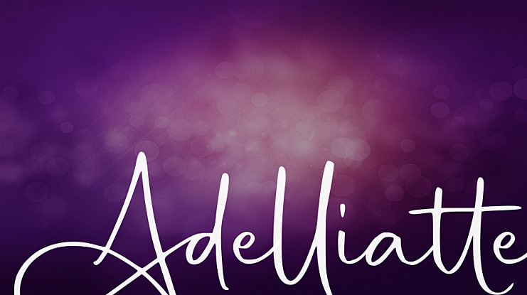 Adelliatte Font