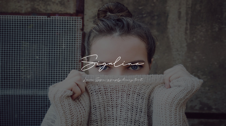 Sigaline Font