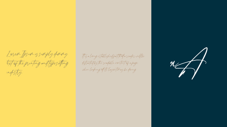 Magethin Signature Font