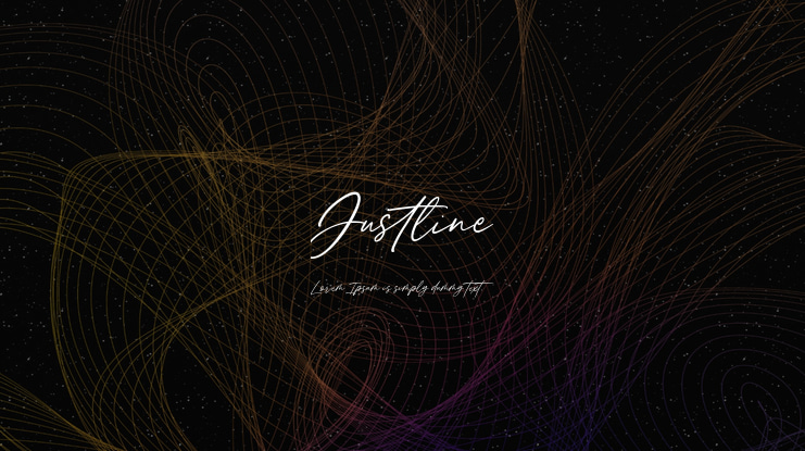 Justline Font
