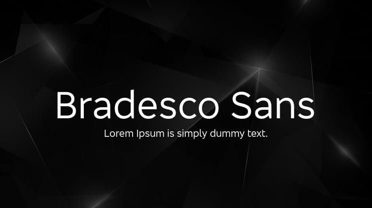 Bradesco Sans Font Family : Download Free for Desktop & Webfont