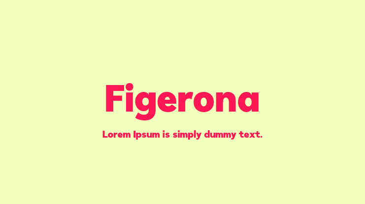 Figerona Font