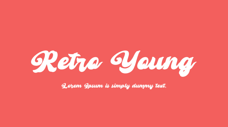 Retro Young Font