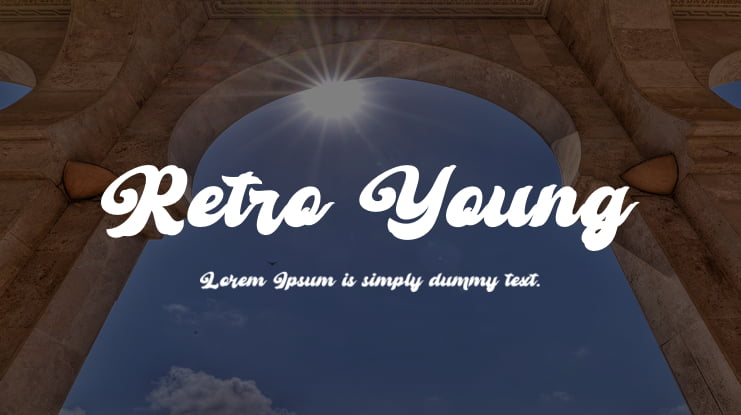 Retro Young Font