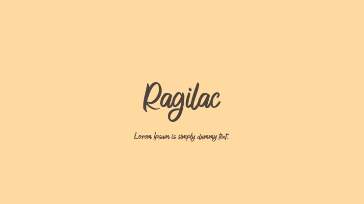 Ragilac Font
