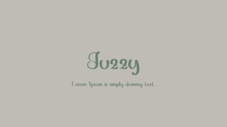Juzzy Font