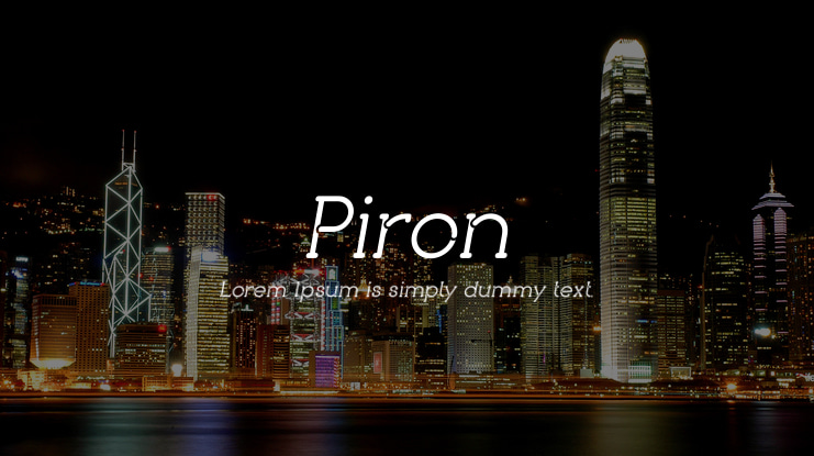 Piron Font Family