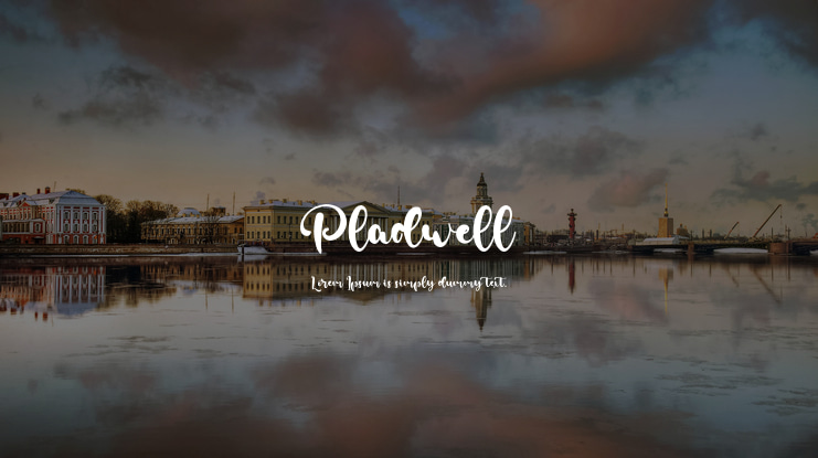 Pladwell Font