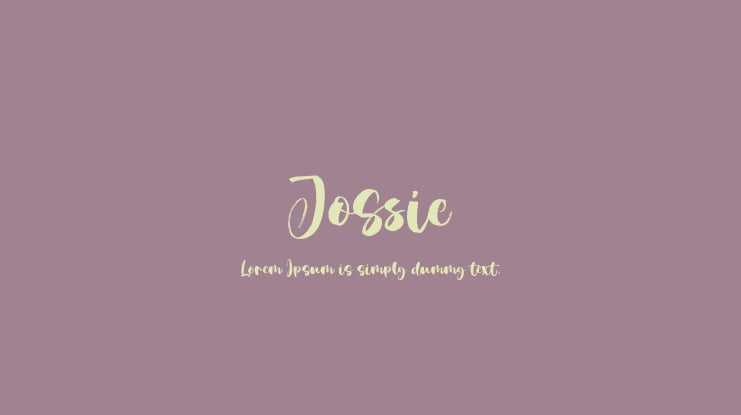 Jossie Font