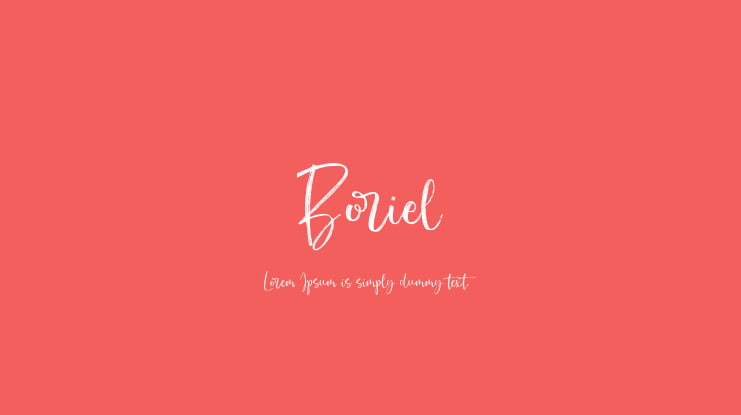 Boriel Font