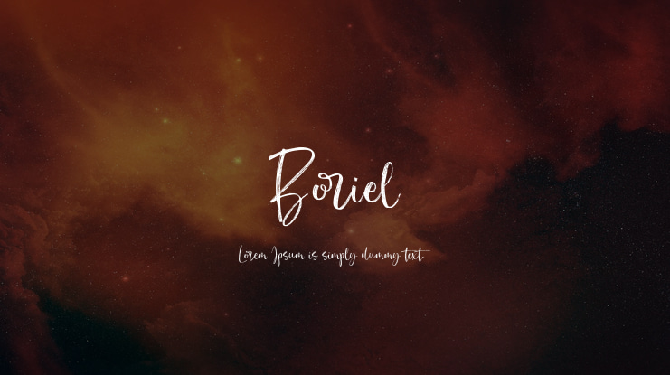 Boriel Font