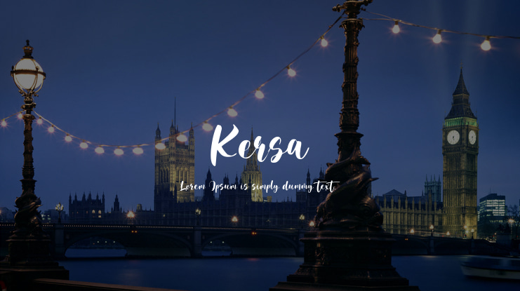 Kersa Font