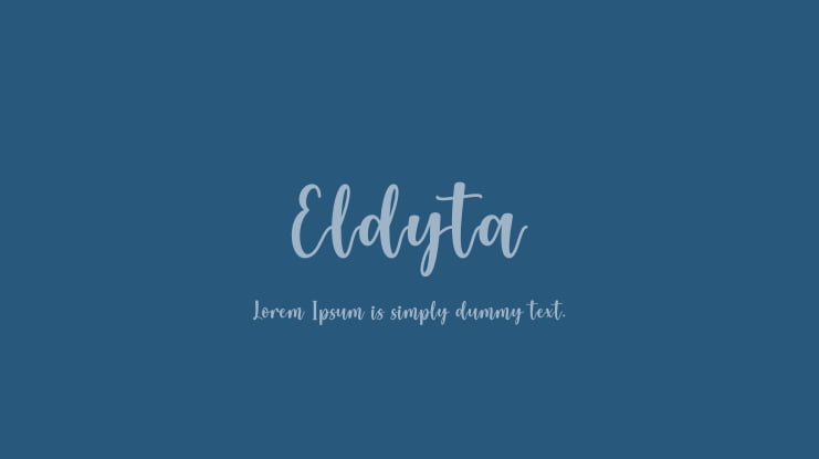 Eldyta Font