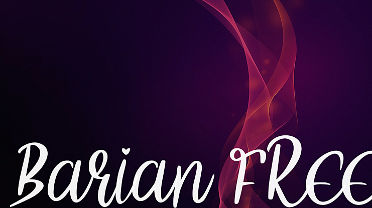 Barian FREE Font
