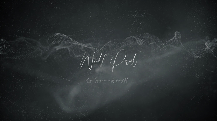 Wolf Paul Font