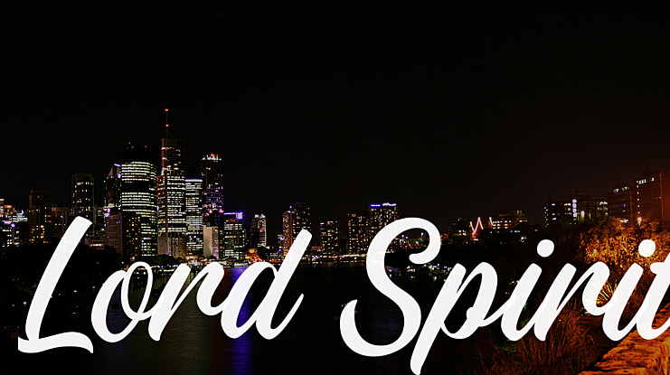 Lord Spirit Font