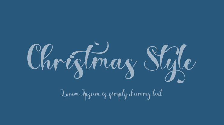 Christmas Style Font