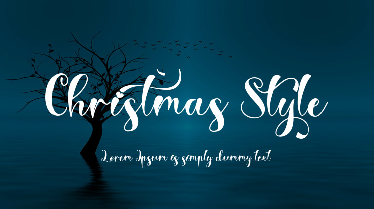 Christmas Style Font