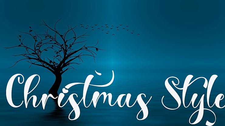 Christmas Style Font