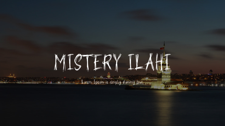 MISTERY ILAHI Font