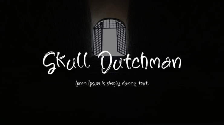 Skull Dutchman Font