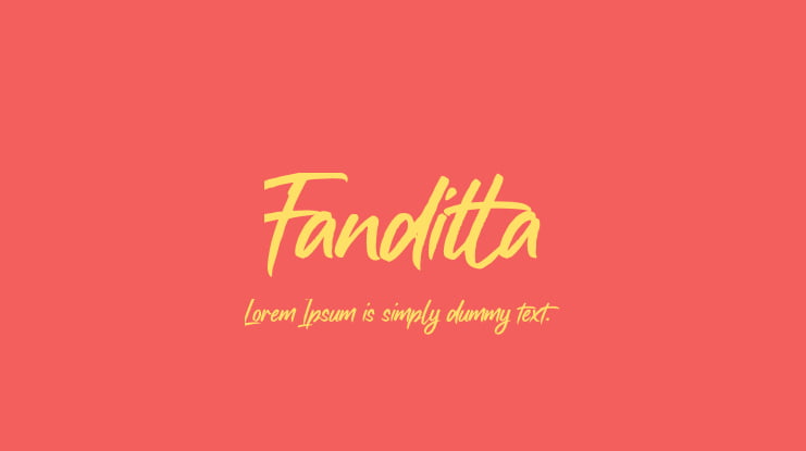Fanditta Font