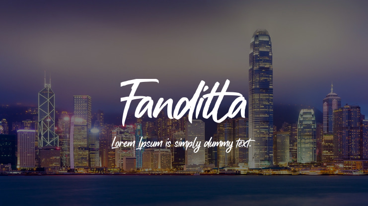 Fanditta Font