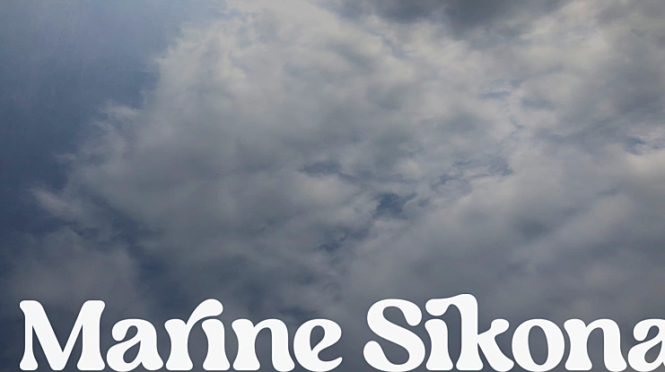 Marine Sikona Font
