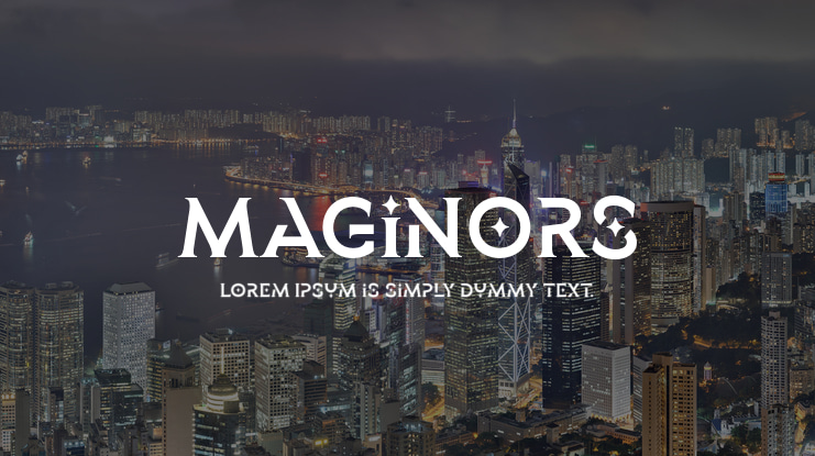 Maginors Font