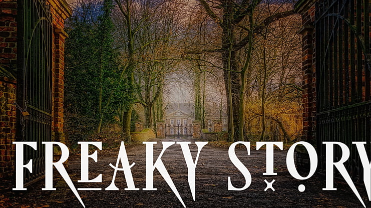 Freaky Story Font
