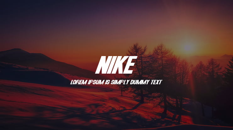 Discourage Danish reference Nike Font : Download Free for Desktop & Webfont