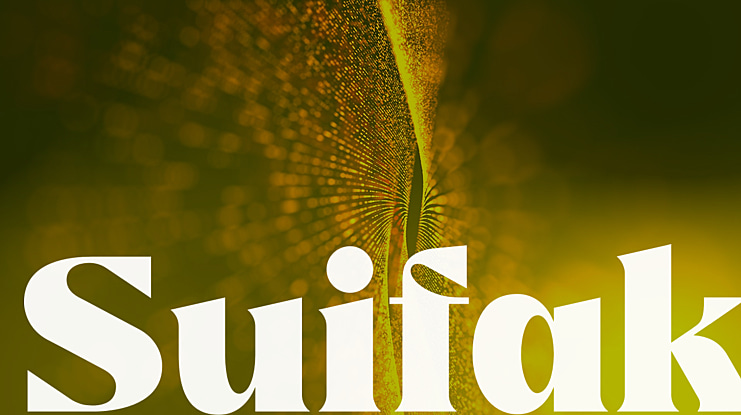 Suifak Font