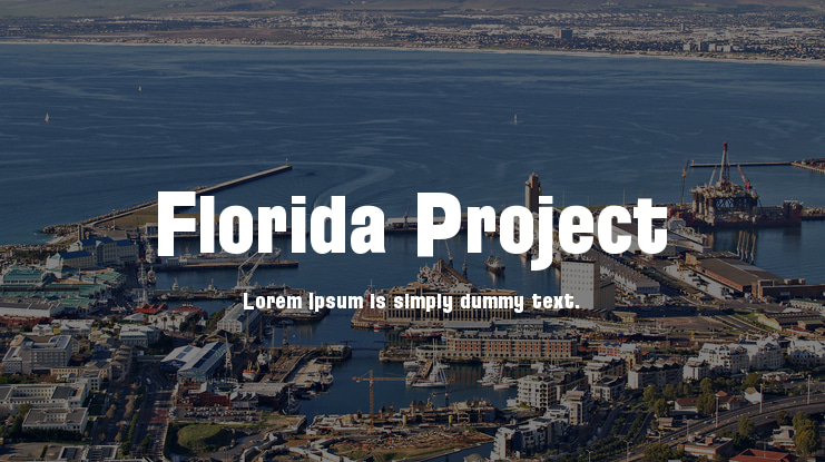Florida Project Font Family